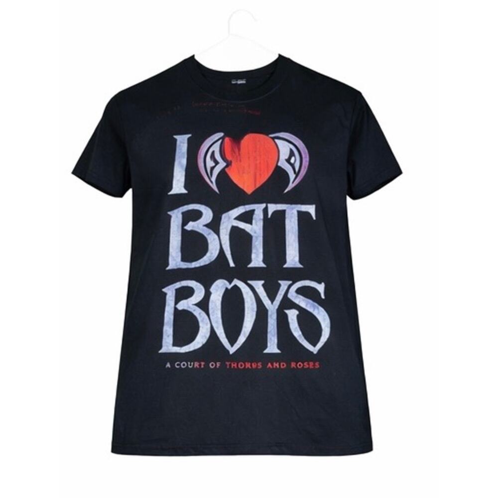 A Court of Thorns and Roses I Love Bat Boys Graphic Tee XL